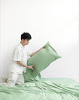 Organic Bamboo Bedding - Pistachio
