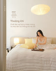 Set 2 Vỏ Gối Và 1 Vỏ Ga Sợi Tre Cao Cấp Mềm Mịn, Thoáng Mát SUNDAY