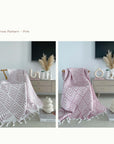Cotton Handwoven Throw Blanket