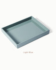 Premium Lacquer Tray - Size M - Light Blue