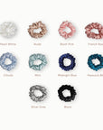 Buộc Tóc SUNDAY 100% Lụa Mulberry Ngăn Xơ Rối Tóc - Size M | Mulberry Silk Scrunchie Size M