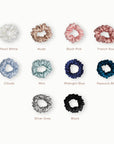 Mulberry Silk Scrunchie ( Medium) - Mint
