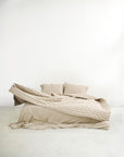Organic Bamboo Quilted Duvet - Beige