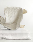 Silk Quilted Duvet - Oat & Butter