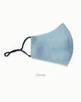 Mulberry Silk Face Mask - Cloudy