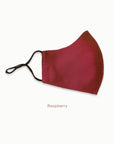 Mulberry Silk Face Mask - Raspberry