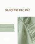 Vỏ Ga Sợi Tre Cao Cấp Mềm Mịn, Thoáng Mát SUNDAY