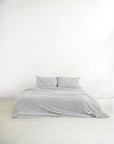 Organic Bamboo Bedding - Midnight Stripe