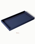 Premium Lacquer Tray - Size L - Navy