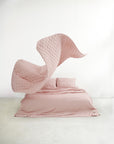 Organic Bamboo Quilted Duvet - Peony