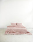 Organic Bamboo Quilted Duvet - Peony