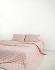 Organic Bamboo Quilted Duvet - Peony