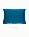 Mulberry Silk Pillowcase - Peacock Blue