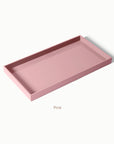 Premium Lacquer Tray - Size L - Pink