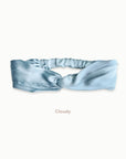 Mulberry Silk Turban - Cloudy