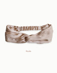 Mulberry Silk Turban - Nude