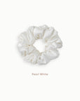 Buộc Tóc SUNDAY 100% Lụa Mulberry Ngăn Xơ Rối Tóc - Size M | Mulberry Silk Scrunchie Size M