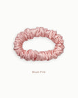 Mulberry Silk Scrunchie (Small) - Blush Pink