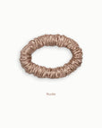 Mulberry Silk Scrunchie (Small) - Nude