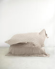 Organic Bamboo Quilted Duvet - Wood Stripe