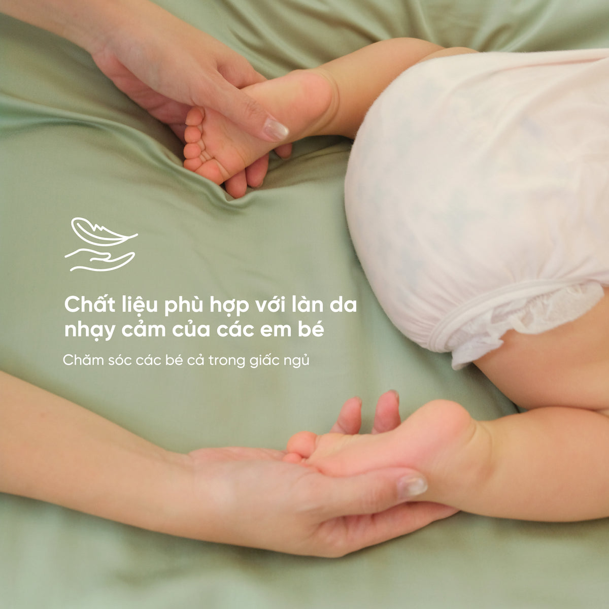 Set 2 Vỏ Gối Và 1 Vỏ Ga Sợi Tre Cao Cấp Mềm Mịn, Thoáng Mát SUNDAY