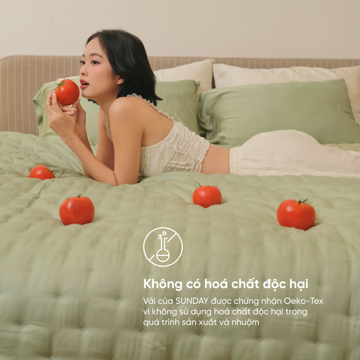 Chăn Sợi Tre Chần Bông Cao Cấp Mềm Mịn, Điều Hòa, Dùng Bốn Mùa SUNDAY