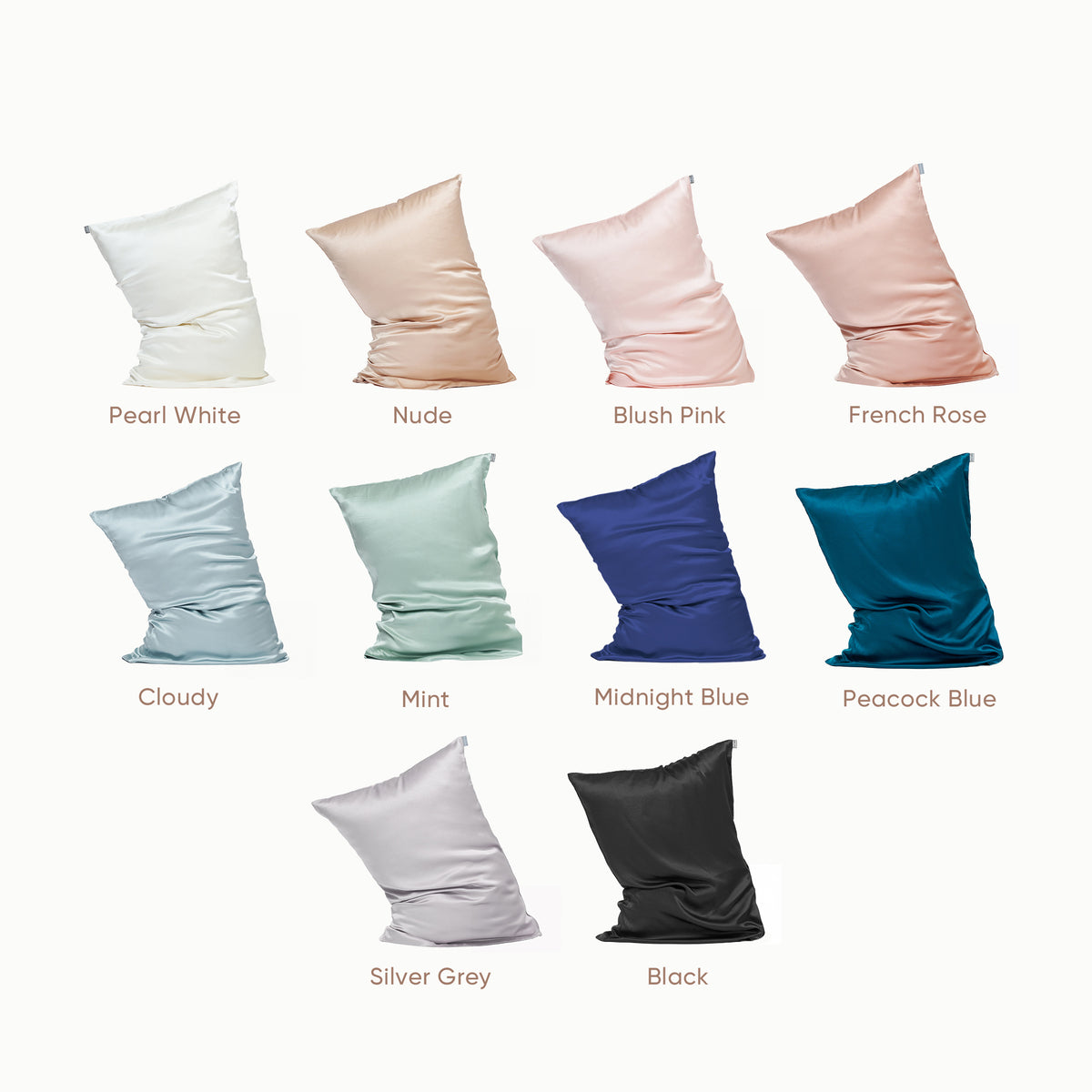 Vỏ Gối SUNDAY Lụa Mulberry 100% Ngăn Nếp Nhăn Và Xơ Rối Tóc | Mulberry Silk Pillowcase