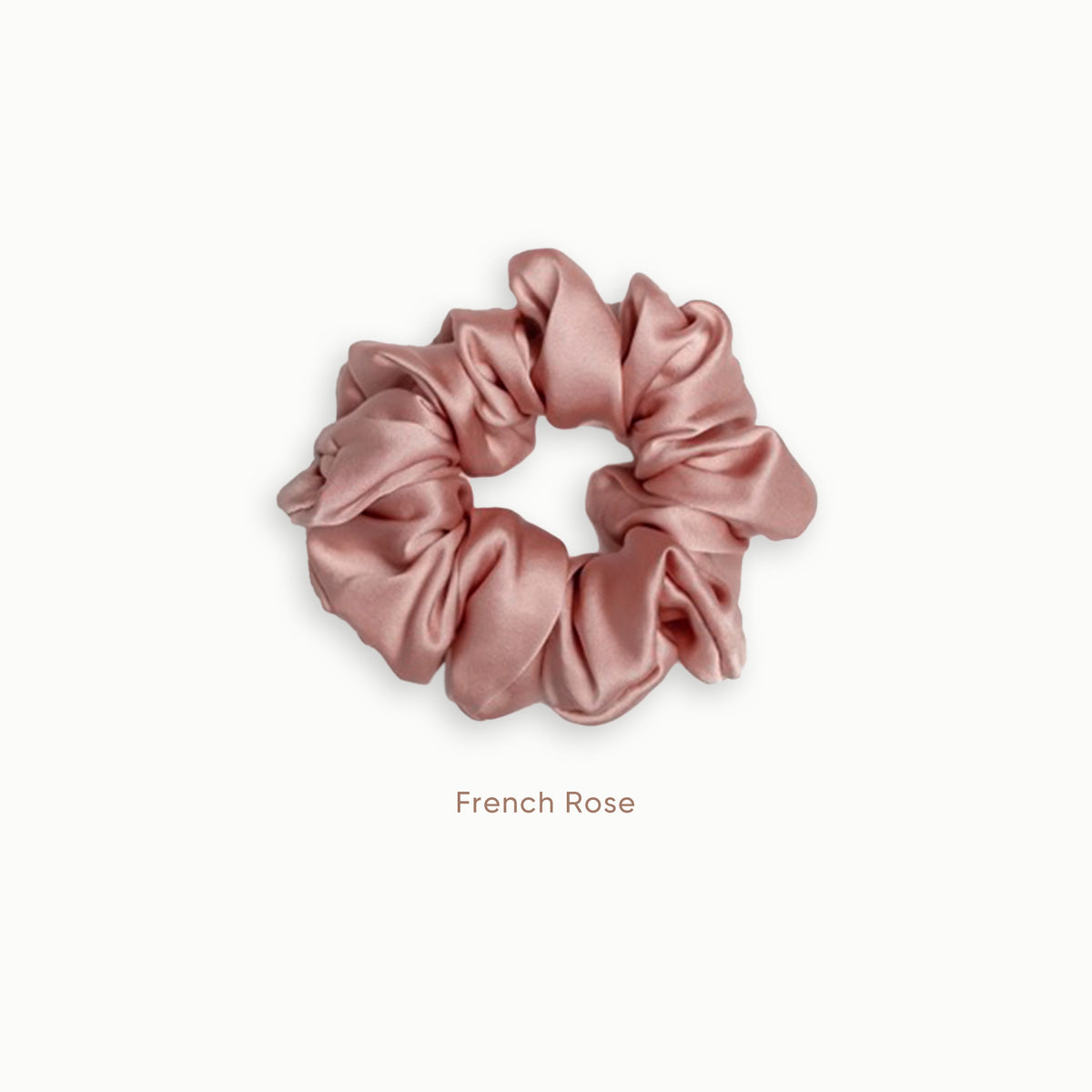 Buộc Tóc SUNDAY 100% Lụa Mulberry Ngăn Xơ Rối Tóc - Size L | Mulberry Silk Hair Scrunchie Size L