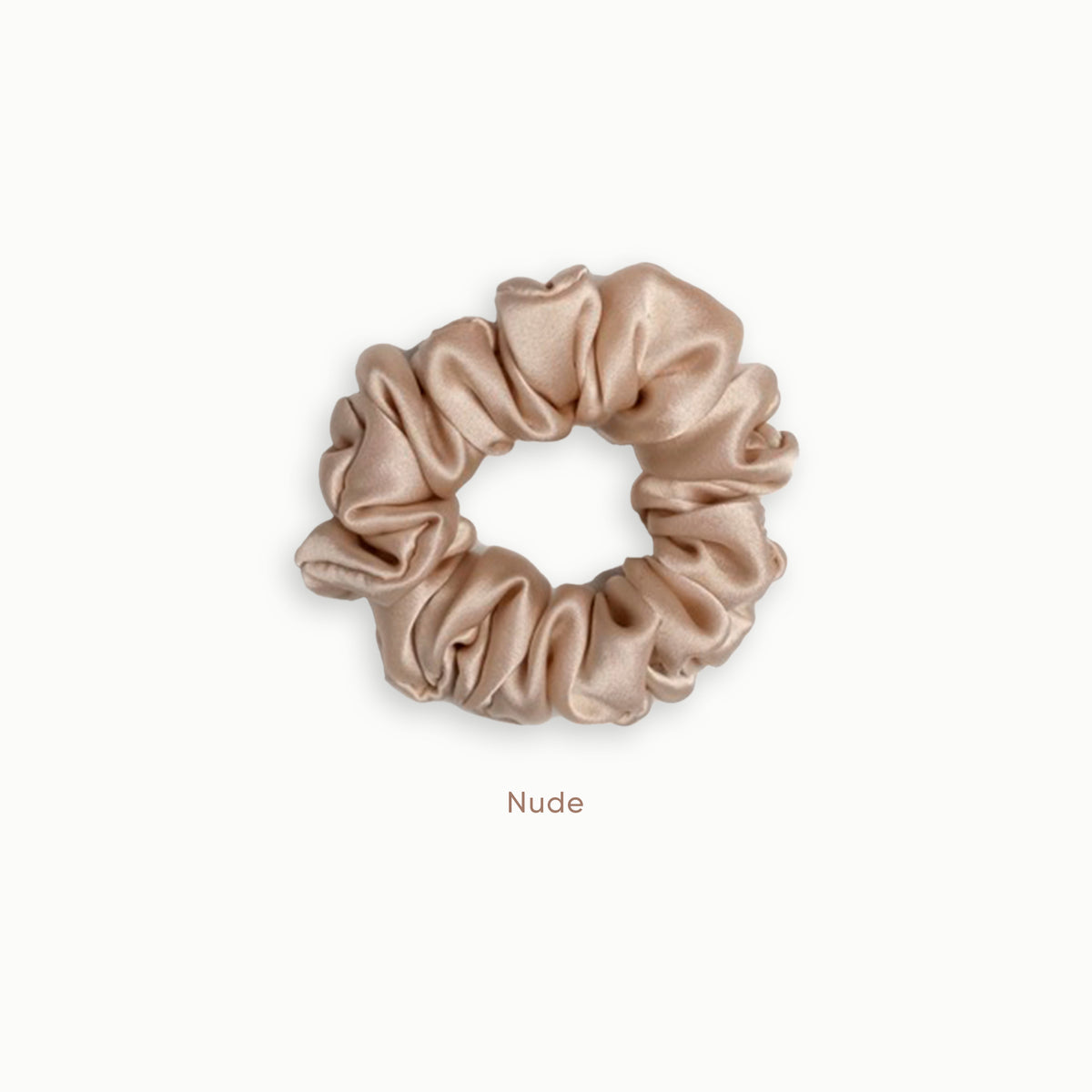 Buộc Tóc SUNDAY 100% Lụa Mulberry Ngăn Xơ Rối Tóc - Size L | Mulberry Silk Hair Scrunchie Size L