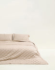 Organic Bamboo Quilted Duvet - Almond