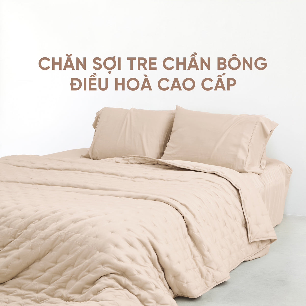 Chăn Sợi Tre Chần Bông Cao Cấp Mềm Mịn, Điều Hòa, Dùng Bốn Mùa SUNDAY