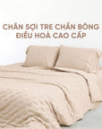 Chăn Sợi Tre Chần Bông Cao Cấp Mềm Mịn, Điều Hòa, Dùng Bốn Mùa SUNDAY