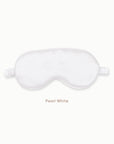 Mulberry Silk Eye Mask - Pearl White
