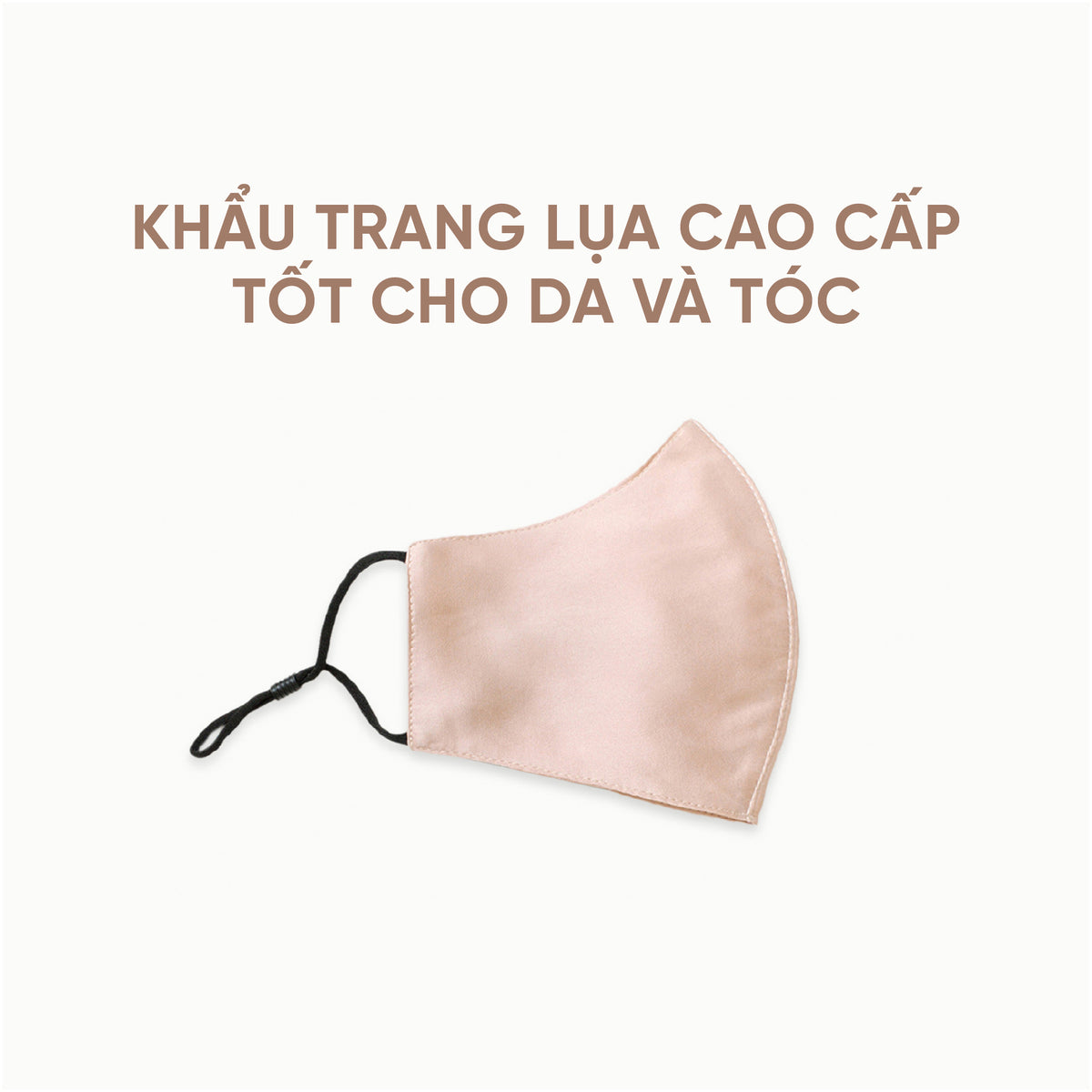Khẩu Trang Lụa Cao Cấp Mulberry 100% | Mulberry Silk Face Mask