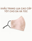 Khẩu Trang Lụa Cao Cấp Mulberry 100% | Mulberry Silk Face Mask