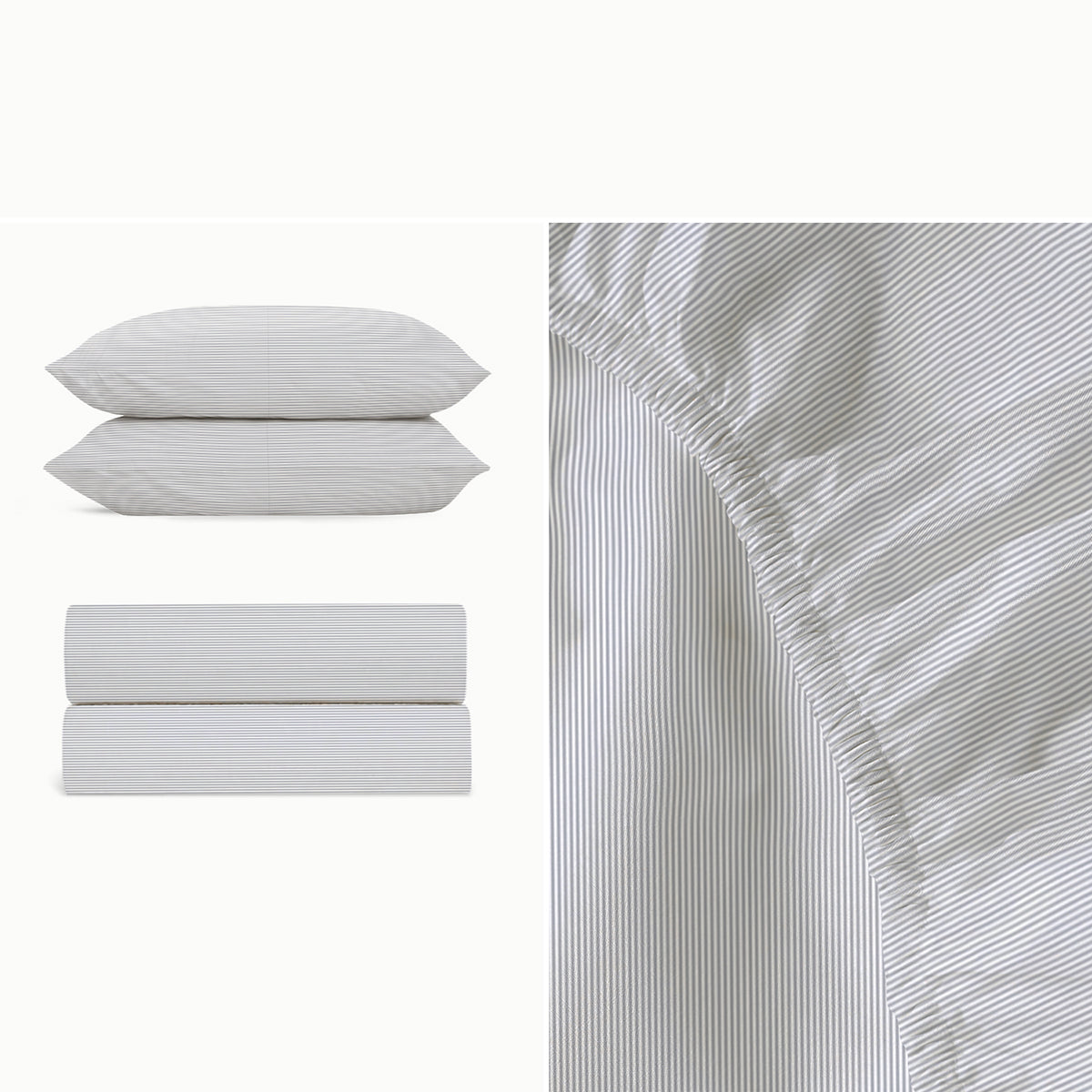 Set 2 Vỏ Gối Và 1 Vỏ Ga Sợi Tre Cao Cấp Mềm Mịn, Thoáng Mát SUNDAY