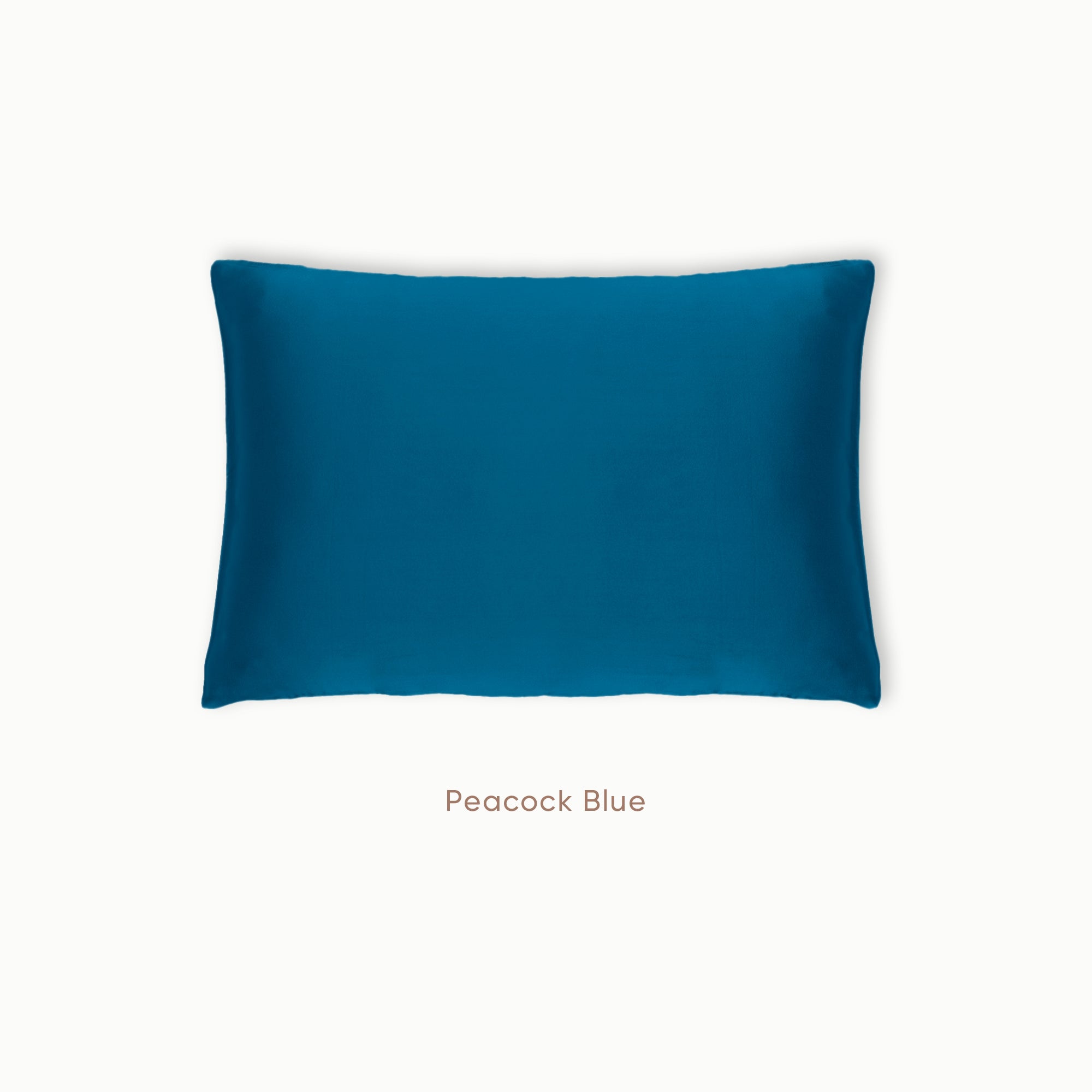 Mulberry Silk Pillowcase - Peacock Blue