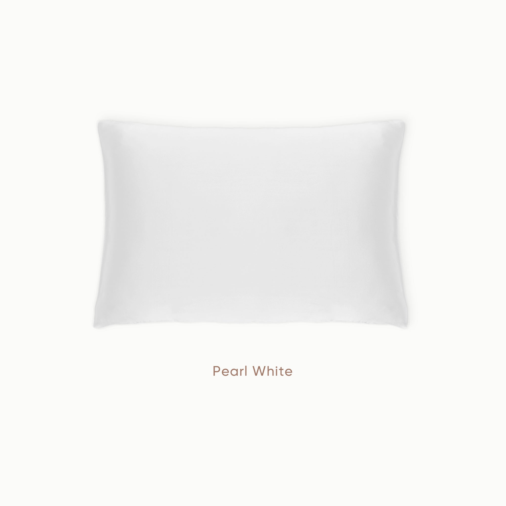 Mulberry Silk Pillowcase - Pearl White