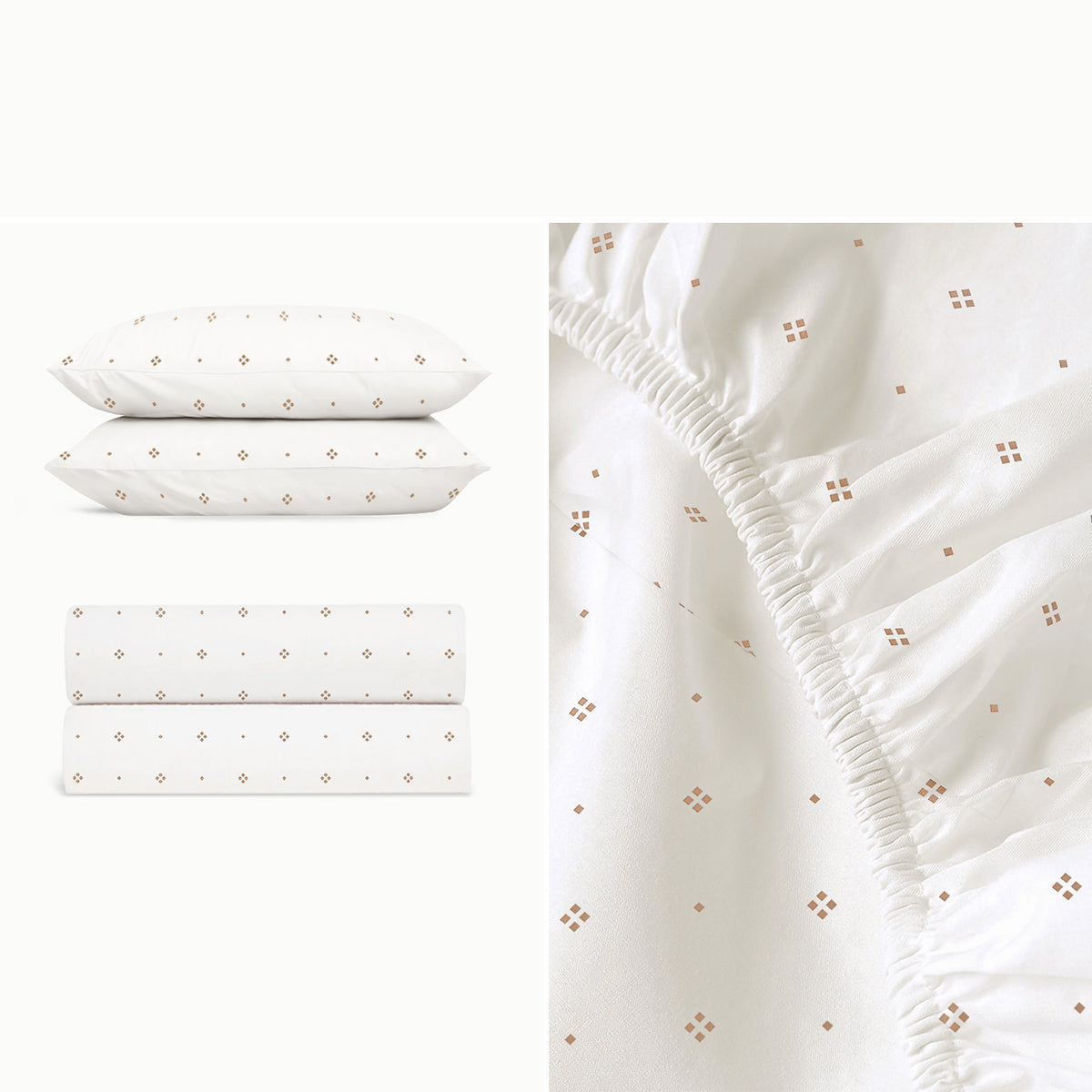Set 2 Vỏ Gối Và 1 Vỏ Ga Sợi Tre Cao Cấp Mềm Mịn, Thoáng Mát SUNDAY