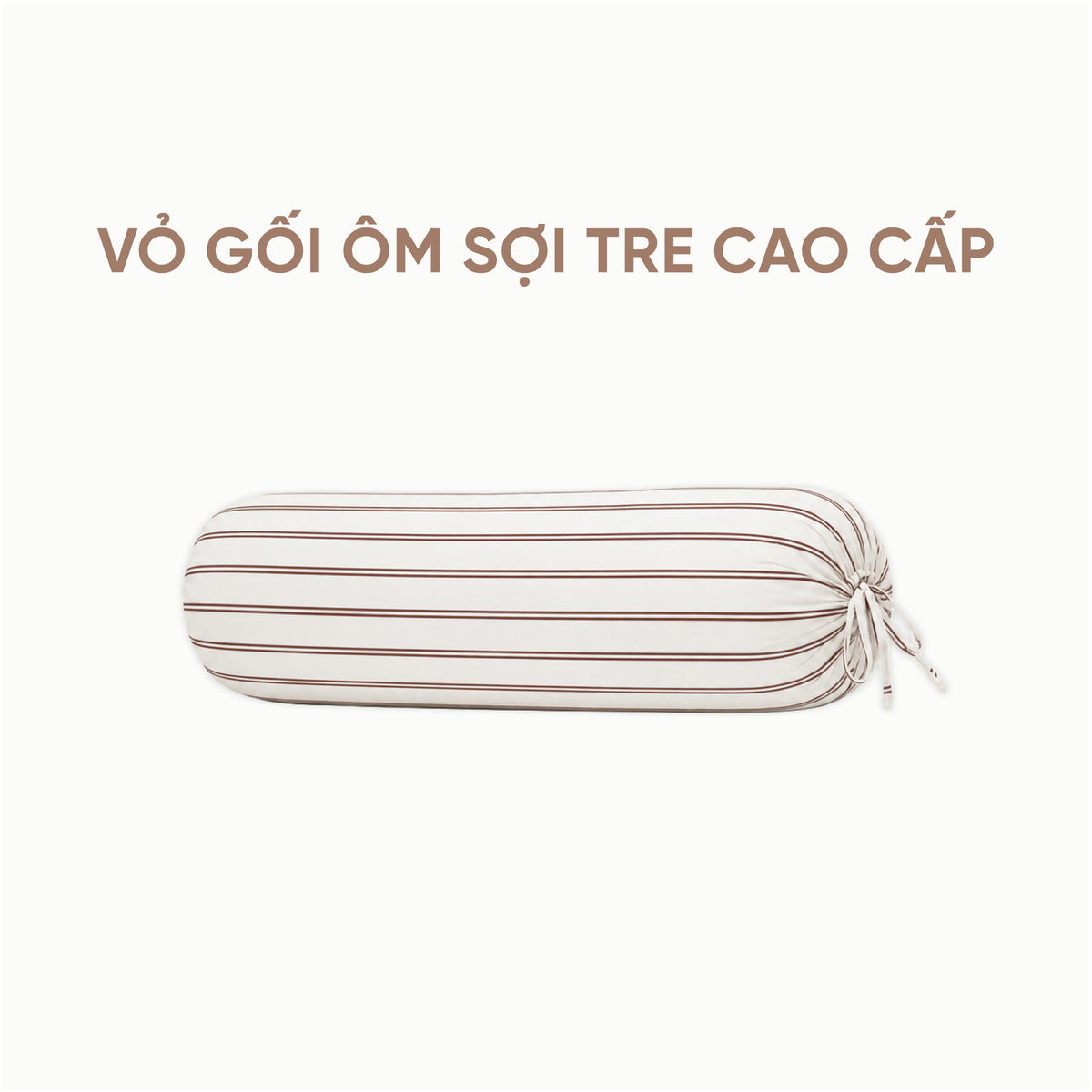 Vỏ Gối Ôm Sợi Tre Cao Cấp Mềm Mịn, Thoáng Mát SUNDAY