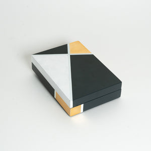 Lacquer Tray Box - Crossing Lines