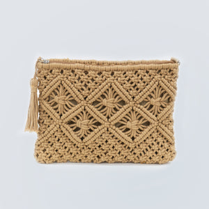 Boho Macrame Clutch