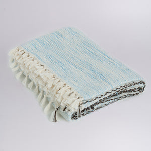 Cotton Handwoven Throw Blanket