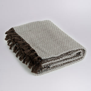 Cotton Handwoven Throw Blanket