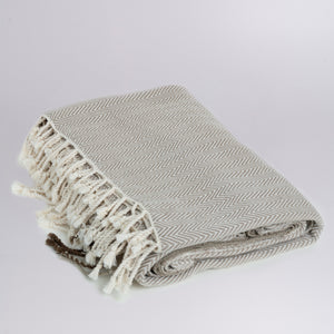 Cotton Handwoven Throw Blanket