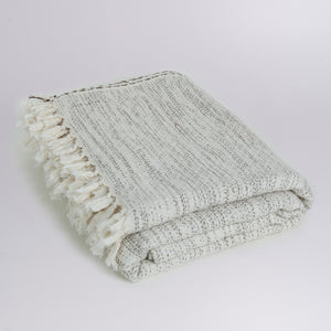 Cotton Handwoven Throw Blanket
