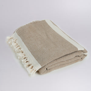 Cotton Handwoven Throw Blanket