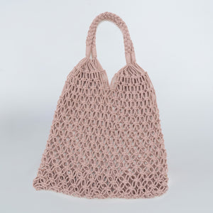 Boho Macrame Tote Bag